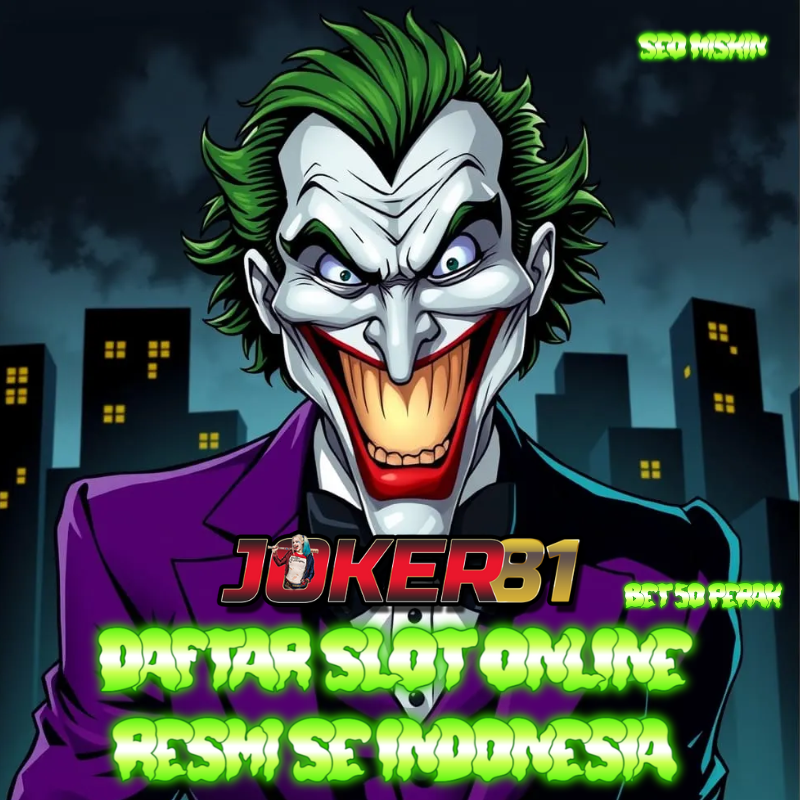 Joker81: Daftar Slot Online Paling Resmi di Indonesia dengan Beting Kecil